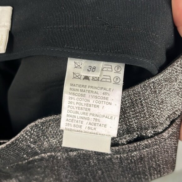 Chloe metallic lame pant crop 38 - Picture 10 of 10